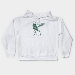 Upper left USA Kids Hoodie